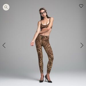 DOLCE&GABBANA X SKIMS COTTON RIB LEGGING